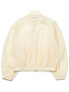 Valentin Summer Windbreaker Jumper Cream - LESEIZIEME - BALAAN 9