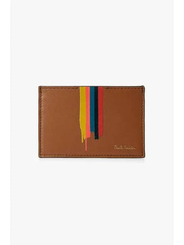 PS Paint Graphics Card Case Brown - PAUL SMITH - BALAAN 1