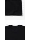 Play Men's Small Double Red Heart Wappen Short Sleeve T-Shirt P1 T288 1 Black - COMME DES GARCONS - BALAAN 4