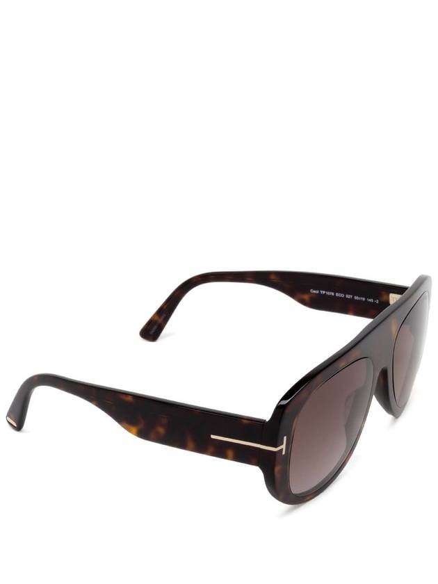 Eyewear Cecil Tortoiseshell D Frame Sunglasses FT1078 - TOM FORD - BALAAN 3