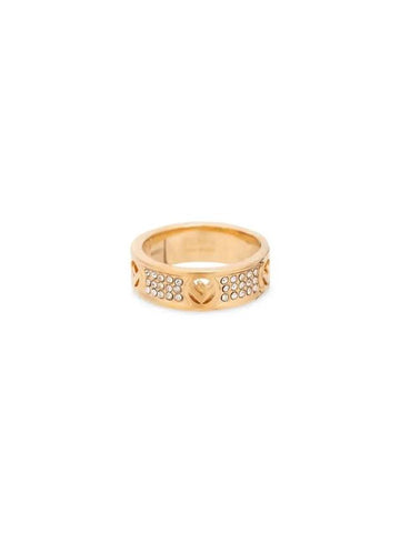 F Is Fendi Crystals Ring Gold - FENDI - BALAAN 1