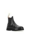 Les Pavane Leather Chelsea Boots Black - JACQUEMUS - BALAAN 2