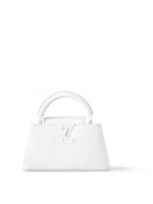 Shoulder Bag Cross Capucine East West Mini Optic White M23956 - LOUIS VUITTON - BALAAN 1