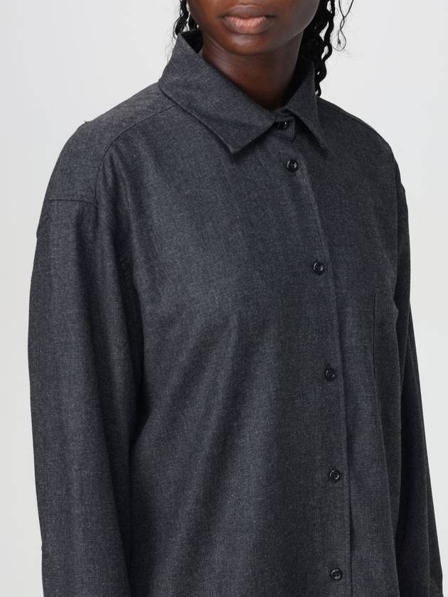 Andamane oversize wool blend shirt - ANDAMANE - BALAAN 4