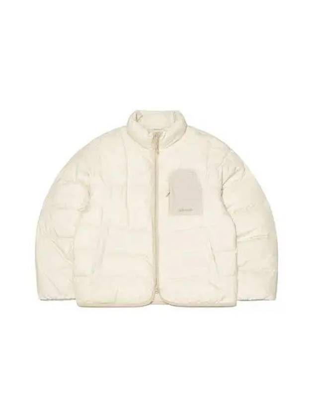 KODAK Apparel Stan neck mid light down jacket IVORY - KODO - BALAAN 1