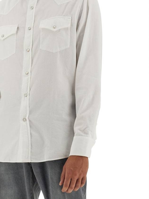 Brunello Cucinelli Cotton Shirt - BRUNELLO CUCINELLI - BALAAN 4