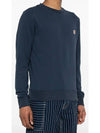 Fox Head Patch Regular Sweatshirt Midnight Blue - MAISON KITSUNE - BALAAN 7