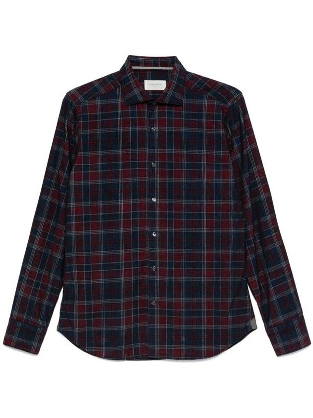 Tintoria Mattei Corduroy Check Cotton Shirt Clothing - TINTORIA MATTEI - BALAAN 1