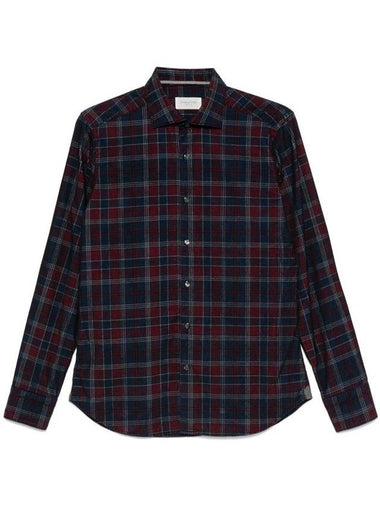 Tintoria Mattei Corduroy Check Cotton Shirt Clothing - TINTORIA MATTEI - BALAAN 1