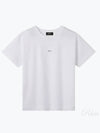 Jade Logo Short Sleeve T-Shirt White - A.P.C. - BALAAN 2