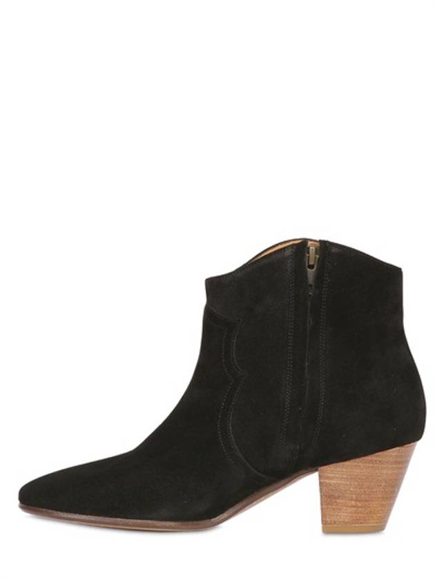 15FW Isabel Marant 50MM Dicker Suede Boots - ISABEL MARANT - BALAAN 5