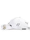 BBD Ripped Custom Persona Graffiti Logo Cap White - BLACKBLOND - BALAAN 3