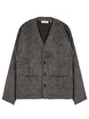 Mohair Cardigan Mole Grey - OUR LEGACY - BALAAN 2