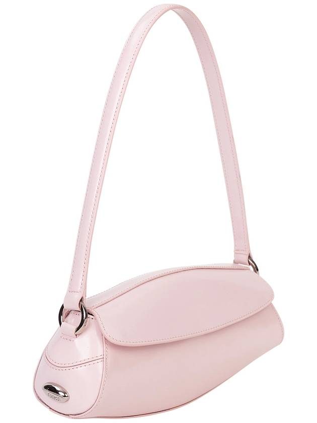 Almond Shoulder Bag Glossy Soft Pink - COTESSI - BALAAN 3