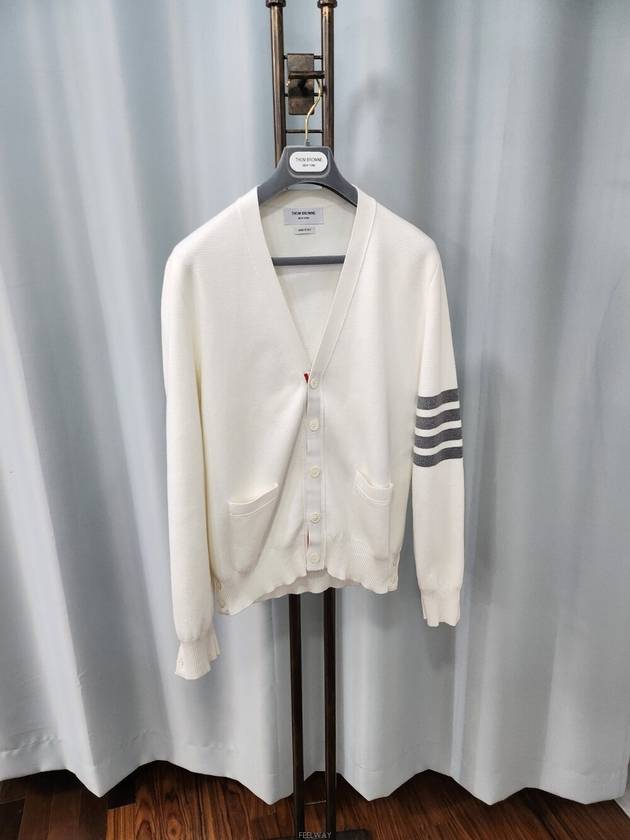 men cardigan - THOM BROWNE - BALAAN 4