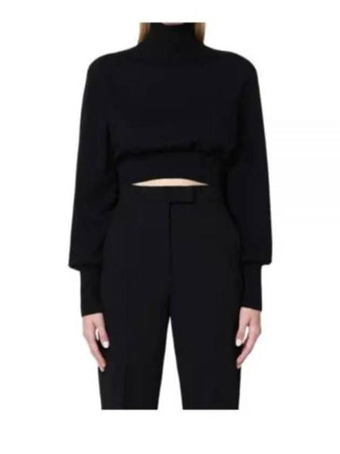 Turtleneck 22366041 005 22366041600 Black - MAX MARA - BALAAN 1