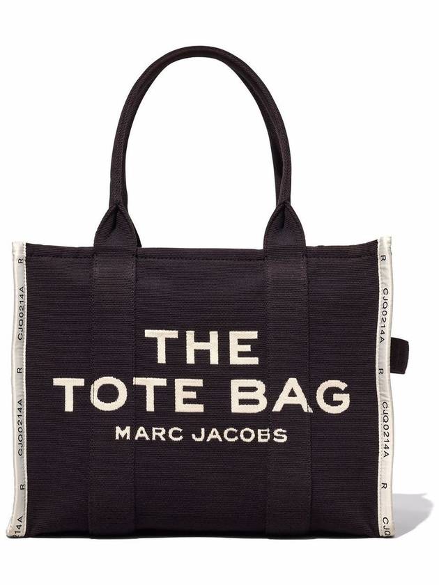 Logo Jacquard Large Tote Bag Black - MARC JACOBS - BALAAN 2