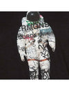 Astronaut Print Short Sleeve T-Shirt Black - PAUL SMITH - BALAAN 5