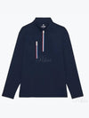 Men's Golf Daytona Tech Interlock Slim Fit Pullover Long Sleeve T-Shirt Navy - G/FORE - BALAAN 2