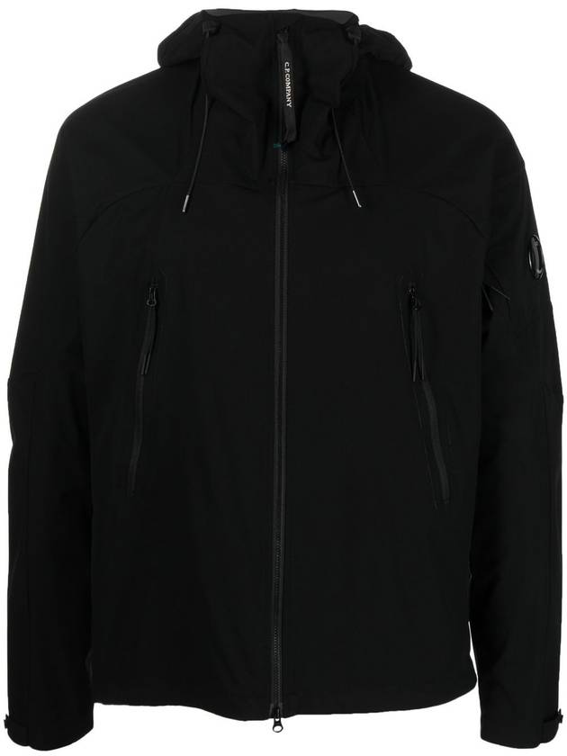 Lens Wappen Pro Tek Hooded Jacket Black - CP COMPANY - BALAAN 2