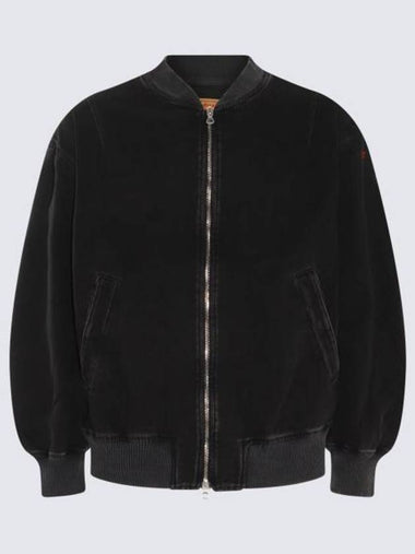 D-Vinz Bomber Jacket Black - DIESEL - BALAAN 1