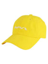 Golf tennis embroidered logo ball cap yellow - AVAVE - BALAAN 3