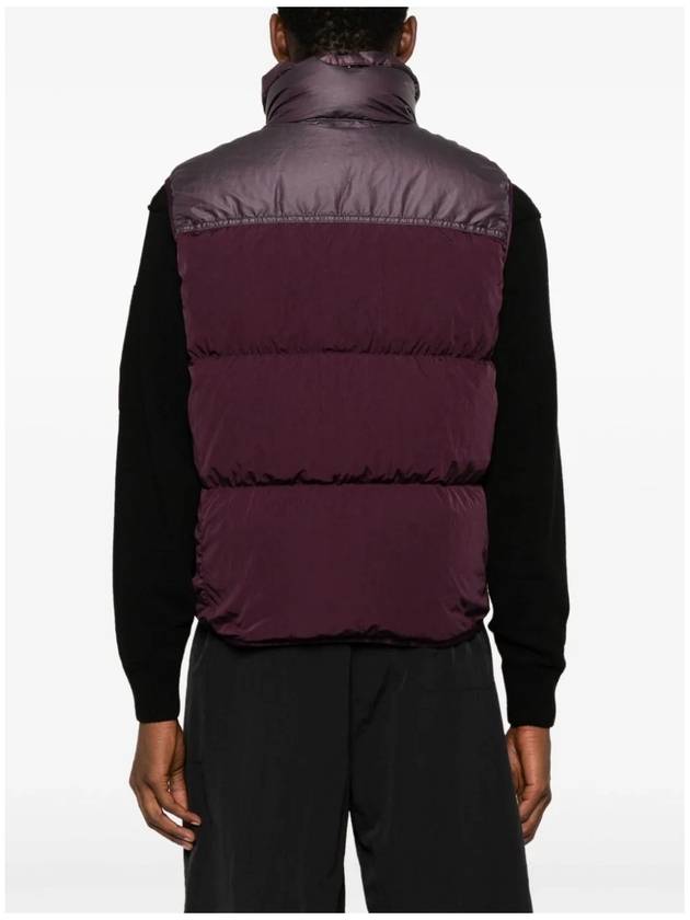 Eco Chrome-R Mixed Down Vest Violet - CP COMPANY - BALAAN 4