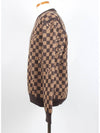 Ribbed Damier crew neck knit M - LOUIS VUITTON - BALAAN 4