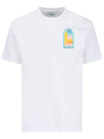 Casablanca Color Larc Print T-Shirt - CASABLANCA - BALAAN 1