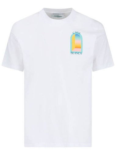 Casablanca Color Larc Print T-Shirt - CASABLANCA - BALAAN 1