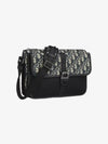 Oblique Jacquard 8 Messenger Bag Beige Black - DIOR - BALAAN 3