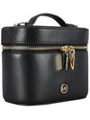 Logo Decorated Leather Cross Bag Black - MICHAEL KORS - BALAAN 3