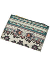 Logo Twister Zipper 3-Fold Card Wallet - ETRO - BALAAN 5