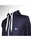 Maison Kitsune Navy Windbreaker Men s Hooded Jacket 90 - MAISON KITSUNE - BALAAN 4