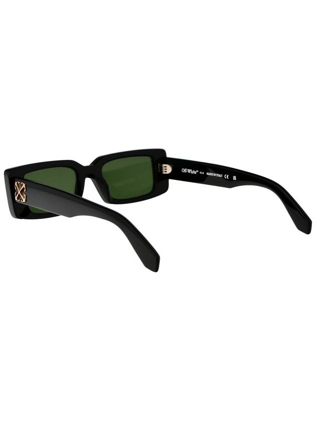 Eyewear Rectangle Frame Sunglasses Green Black - OFF WHITE - BALAAN 5