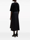 Women's Tailored Long A Line Skirt Jet Black - LEMAIRE - BALAAN 4