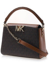 Karlie Small Logo Cross Bag Brown - MICHAEL KORS - BALAAN 3