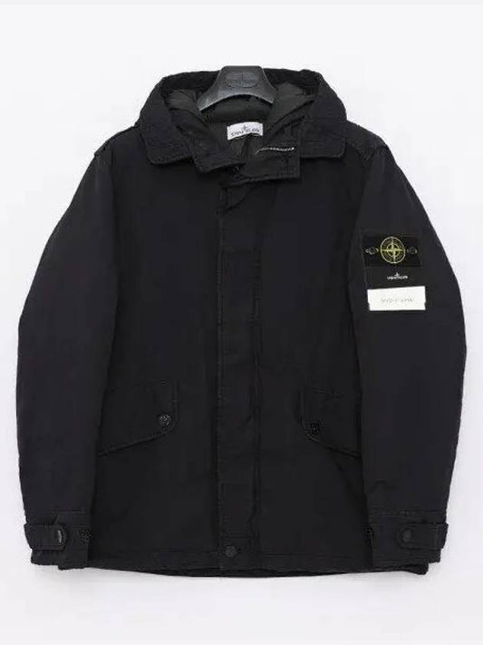 David-TC Down Short Parka Navy - STONE ISLAND - BALAAN 2