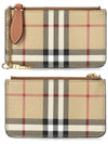 Check Strap Card Wallet Archive Beige - BURBERRY - BALAAN 2