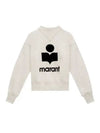 Moby Logo Print Sweatshirt Ecru - ISABEL MARANT - BALAAN 2