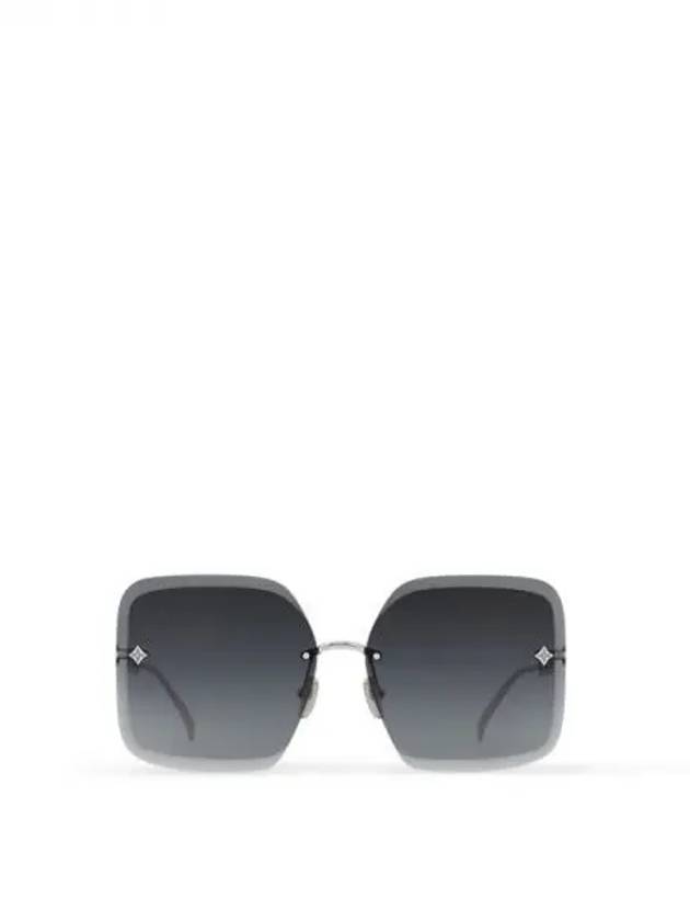 LV Jewel Square Sunglasses Silver - LOUIS VUITTON - BALAAN 2