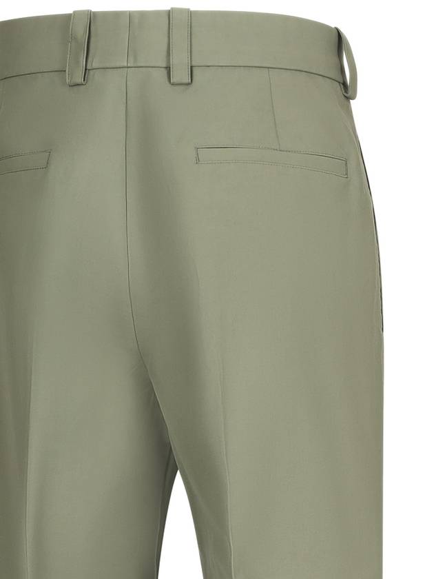 LIGHTWEIGHT COTTON TROUSERS - JIL SANDER - BALAAN 3