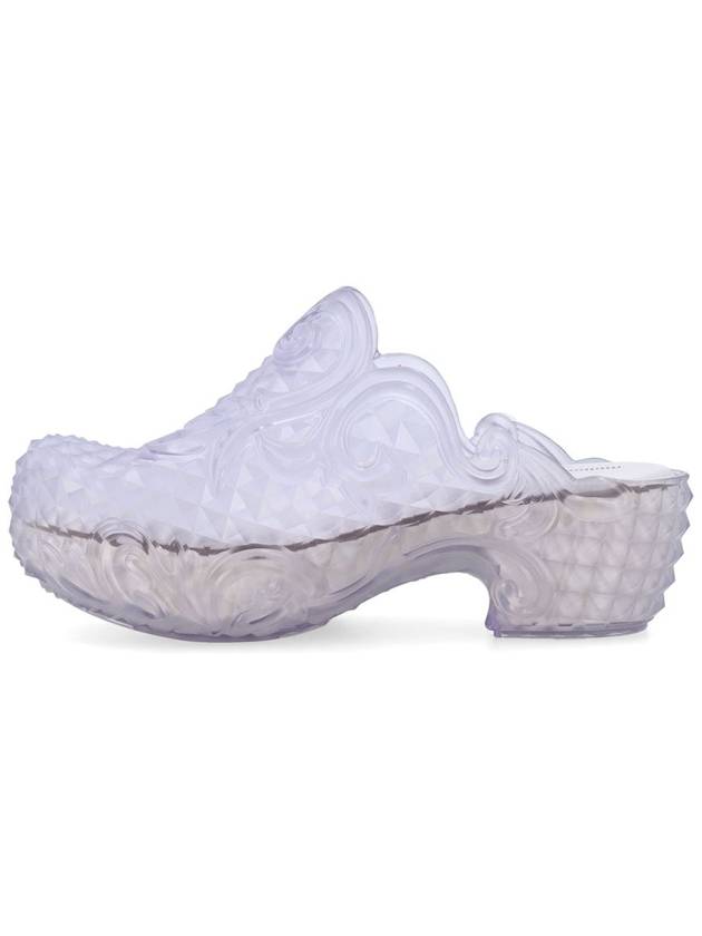 Melissa coat clog mule clear white - Y/PROJECT - BALAAN 4