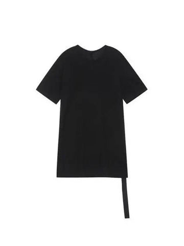 Rick Owens Dark Shadow Short Sleeve Black DU01C6250 - RICK OWENS - BALAAN 1