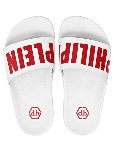 Men's Flip Flop Logos Sandals Slippers S20S BSG0005 PTE003N - PHILIPP PLEIN - BALAAN 1