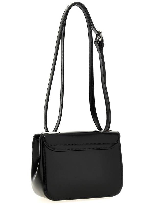 Linda Logo Plaque Cross Bag Black - VIVIENNE WESTWOOD - BALAAN 3