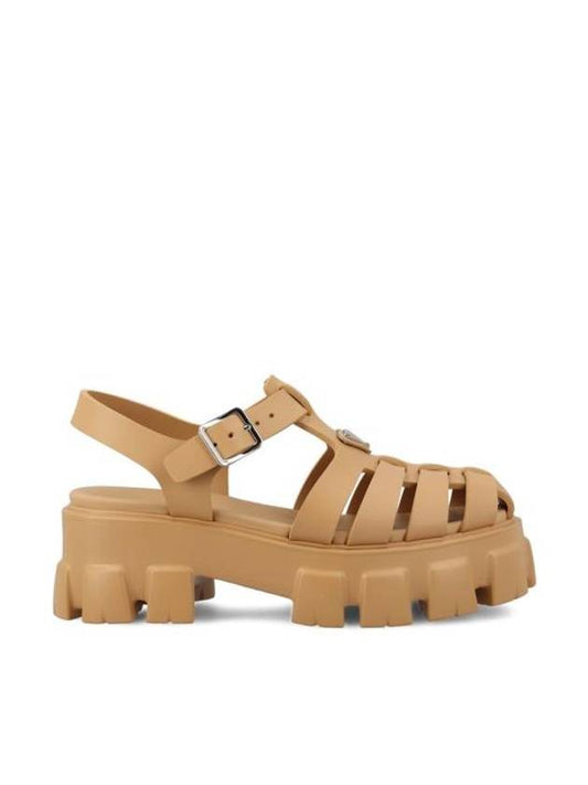 Sandals 1X853M3LKKF0346 P24 BARLEY - PRADA - BALAAN 1