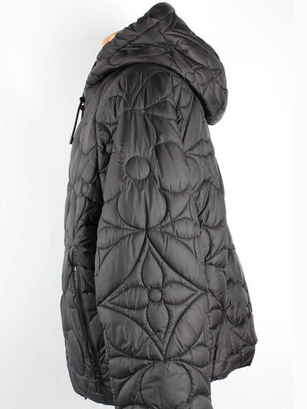 Flower Quilted Hooded Padded Jacket 52 - LOUIS VUITTON - BALAAN 4