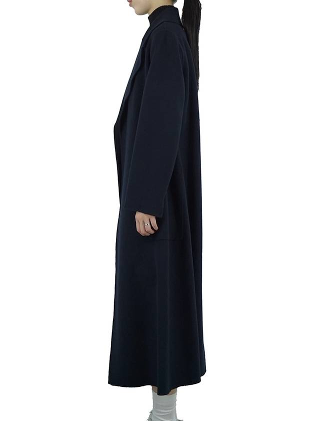 Paolore wool coat dark blue 2429016151600 012 - MAX MARA - BALAAN 3