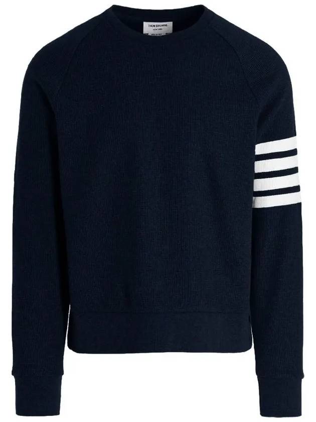 4 Bar Stripe Sweatshirt Navy - THOM BROWNE - BALAAN 2